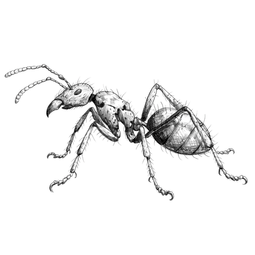 Fourmi noire des jardins — Lasius niger