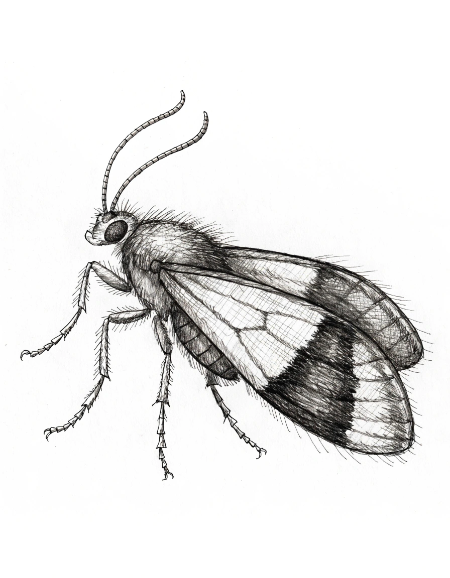 Pyrale indienne — Plodia interpunctella