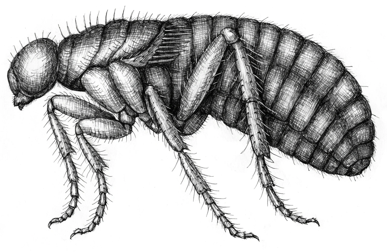Puce du chien — Ctenocephalides canis