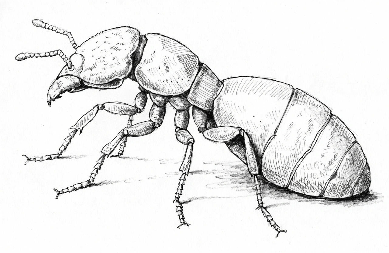 Termite des champs — Reticulitermes santonensis